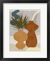 Decorated Vases I Framed Print