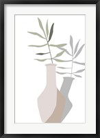 Framed Vase & Stem III