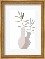 Framed Vase & Stem III