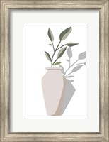 Framed Vase & Stem IV