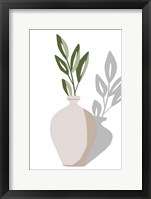 Framed Vase & Stem V