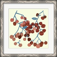 Framed 'Sweet Cherries I' border=