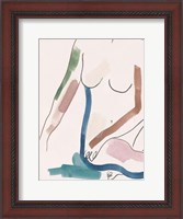 Framed Seated Female Figure IV