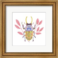 Framed 'Floral Beetles II' border=