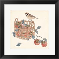 Framed Basket with Fruit IV