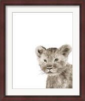 Framed Safari Animal Portraits I