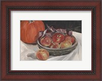 Framed Autumn Apples II