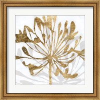 Framed Golden Gilt Bloom II