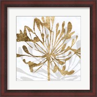 Framed Golden Gilt Bloom II