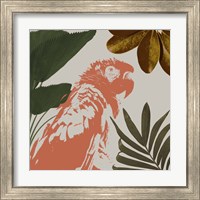 Framed 'Graphic Tropical Bird I' border=