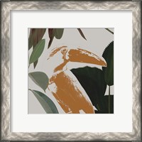 Framed 'Graphic Tropical Bird III' border=