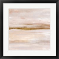 Golden Horizon I Framed Print