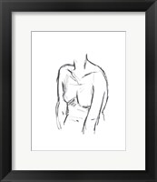 Framed Sketched Figure I