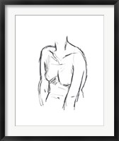 Framed Sketched Figure I