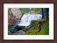 Framed South Fork Falls