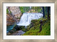 Framed South Fork Falls