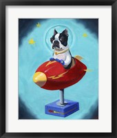 Framed Boston Rocket