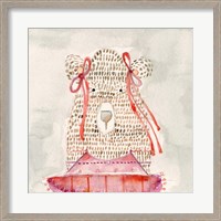 Framed 'Ballerina Bear' border=