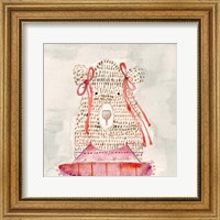 Framed Ballerina Bear