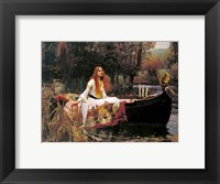 Framed Lady of Shalott, 1888
