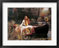 Framed Lady of Shalott, 1888