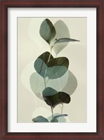 Framed Green Leaves 8