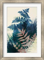 Framed Welcome to the Jungle, Blue 2