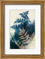 Framed Welcome to the Jungle, Blue 2