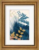Framed Welcome to the Jungle, Blue 5