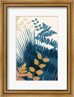 Framed Welcome to the Jungle, Blue 5