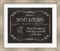 Framed Mom's Kitchen