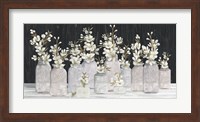 Framed Spring Blooms in a Row
