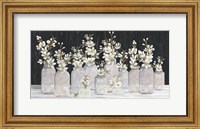 Framed Spring Blooms in a Row