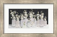 Framed Spring Blooms in a Row