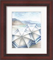 Framed Coastal Umbrellas