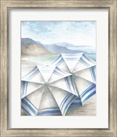 Framed Coastal Umbrellas