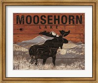 Framed Moosehorn Lake