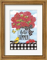 Framed Hello Summer