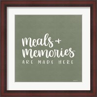 Framed Meals & Memories