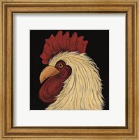 Framed Mr. Rooster