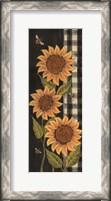 Framed Farmhouse Sunflowers I