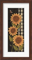 Framed Farmhouse Sunflowers I