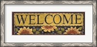 Framed Warm Welcome I