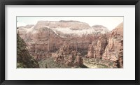 Framed Hiking in Zion