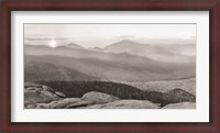 Framed Cascade Mountain Sunrise