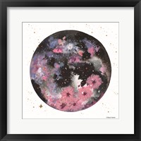 Framed Floral Planet