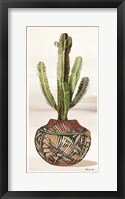 Framed Cactus in Pot 1