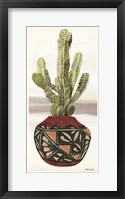 Framed Cactus in Pot 2