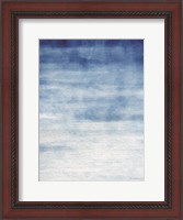 Framed Abstract Blue