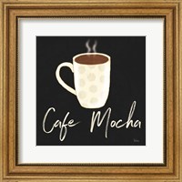 Framed 'Fresh Coffee Cafe Mocha' border=